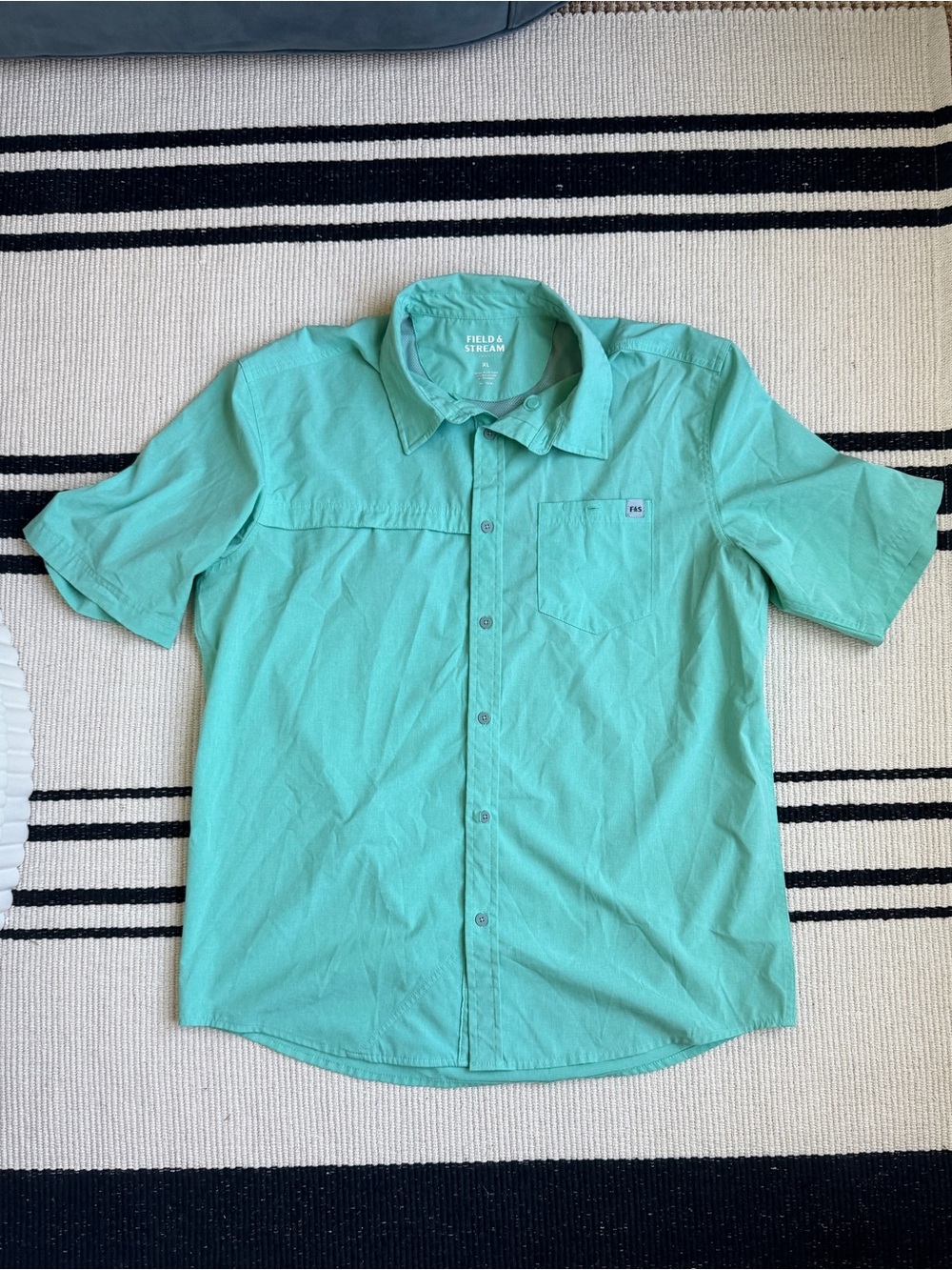Men’s Field & Stream Short Sleeve Fishing Shirt - XL